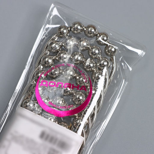 Крючки для штор Доляна, 12 шт., цвет хромированный