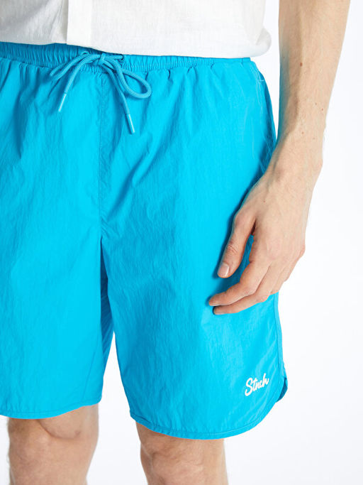 K?sa Boy Bask?l? Erkek Deniz ?ortu