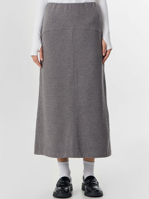 Юбка женская серая