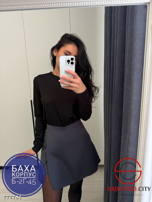 Женская юбка шорты мини - Bruno фото 3