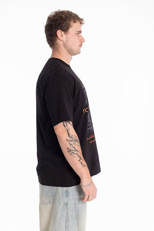 Футболка М125101Па черный - Елена фото 3