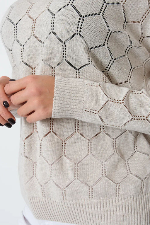 Джемпер М 3083/молочный