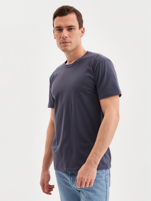 Футболка мужская Collorista, размер 42-44, серая