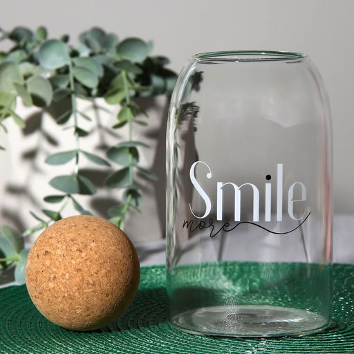 Банка для хранения сыпучих продуктов и круп Smile, 700 мл - Дорого внимание фото 4