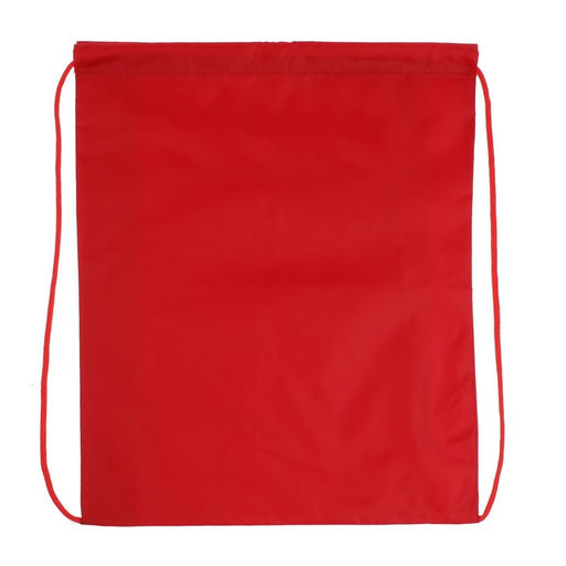 Мешок для обуви 420 х 340 мм, Стандарт СДС-1, (мягкий полиэстер, плотность 210 D), красный - Calligrata фото 2