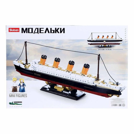 Конструктор Модельки Sluban «Титаник», 481 деталь