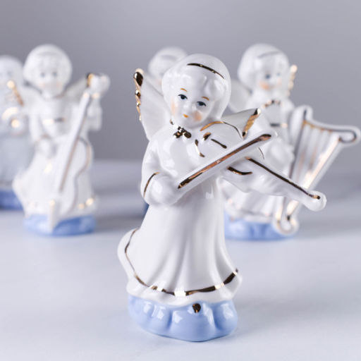 Фигурка Ангел набор 6 штук 12 см / A382 /уп 12/ - Галеонтрейд фото 4