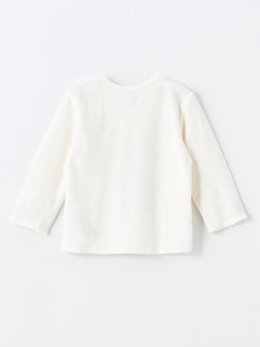 Bisiklet Yaka Uzun Kollu Y?lba?? Temal? Erkek Bebek Pijama Tak?m? - Waikiki фото 3