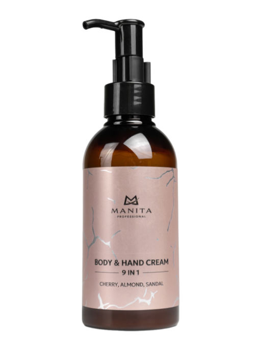 Manita Professional Парфюмированный крем для рук и тела / Cherry, Almond, Sandal, 150 мл