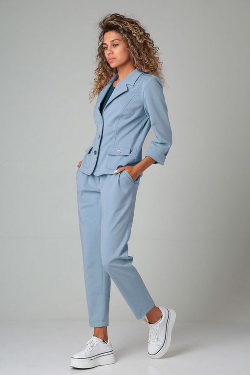 Брюки DOGGI 2848-Р голубые тона