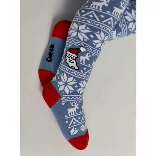 Колготки дет. NEW YEAR 23С-65СП 104-110 - 666 светлый джинс - Conte elegant фото 2