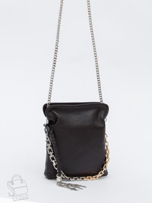 Сумка женская кожаная 6010-2L coffee Polina&Eiterou