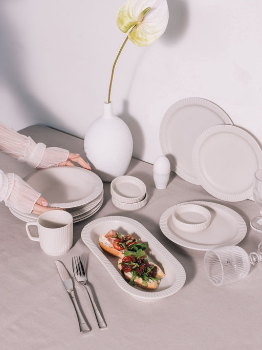 УЦЕНКА Набор тарелок глубоких 2 шт. Magistro Jarwah Lausanne 21.3×4 см, серый