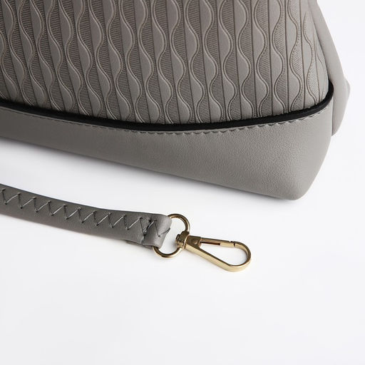 Сумка кросс-боди на молнии, цвет серый - Simaland фото 5