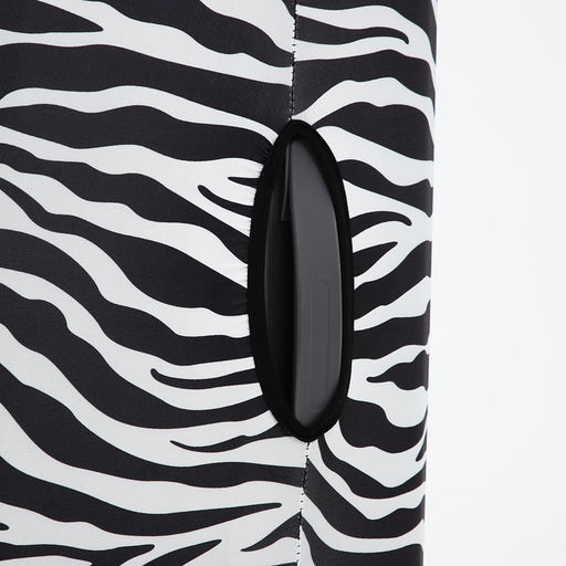 Чехол для чемодана 28, цвет белый/чёрный - Simaland фото 5