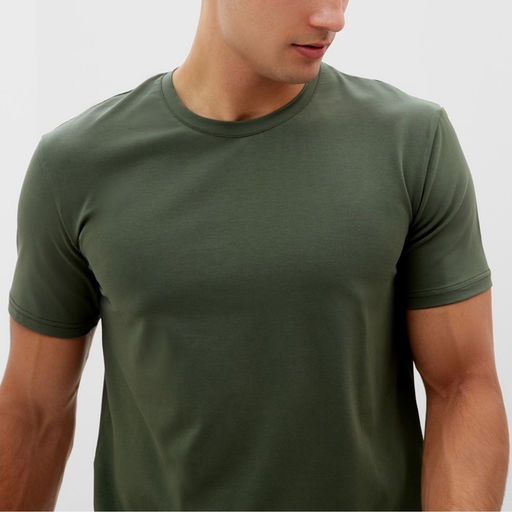 Футболка мужская MINAKU "Map" , цвет хаки, р-р 50