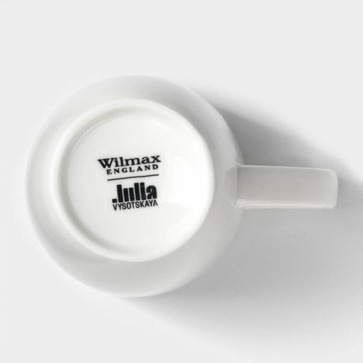 Набор кружек фарфоровых Wilmax «Юлия Высоцкая», 2 предмета: 350 мл, цвет белый