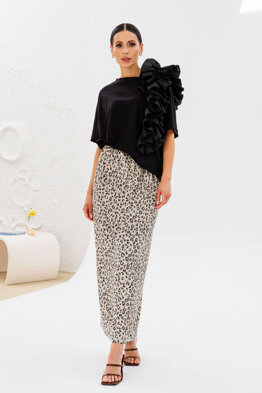 Костюм Lars Style 936 черный, жемчужно-черный принт