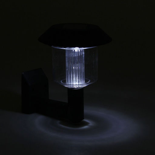 Садовый светильник на солнечной батарее Ретро, 101214 см, 1 LED, свечение белое - Luazon lighting фото 6