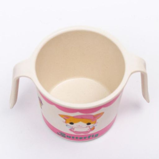 Кружка детская из бамбука с ручками, 170 мл., цвет и рисунок МИКС - Simaland фото 10