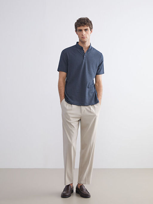 Polo Yaka ?izgili Erkek Ti??rt