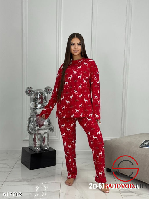 Пижама новогодняя женская