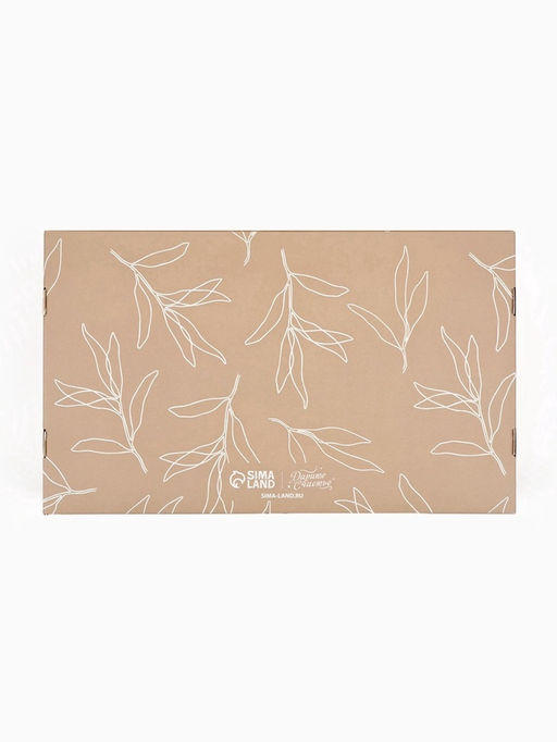 Цена за 5 шт. УЦЕНКА Коробка для эклеров с вкладышами Для вдохновения, 25.2?15?7 см