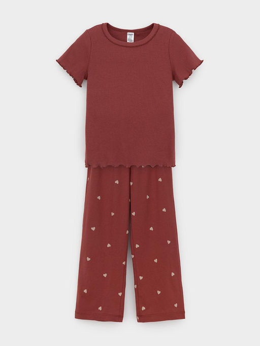 МП 1659/терракотовый 1426 Н074.1 пижама для дев - Crockid фото 5