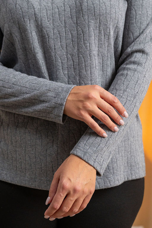 Джемпер АА-86-1 пепельный