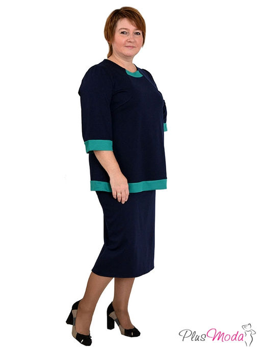 Туника Модель №372 размеры 44-80 - Plusmoda фото 2