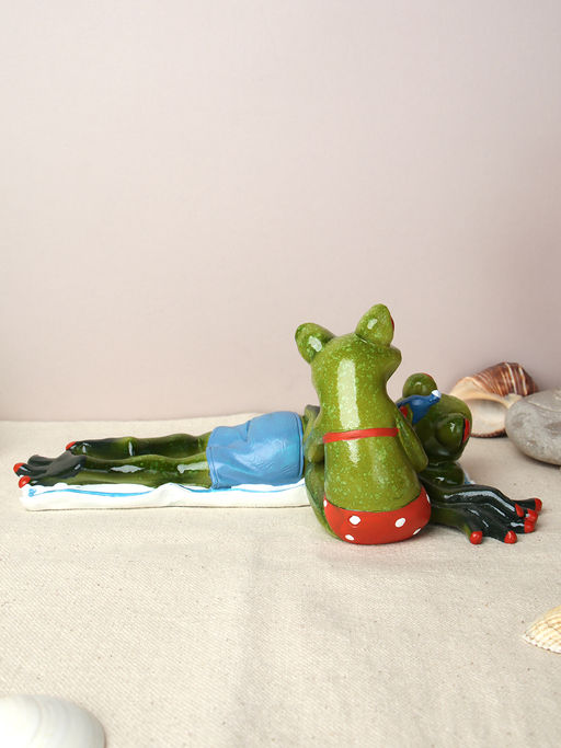 Фигурка Лягушка на отдыхе 8 см / YX39020 /уп 16/ - Галеонтрейд фото 5
