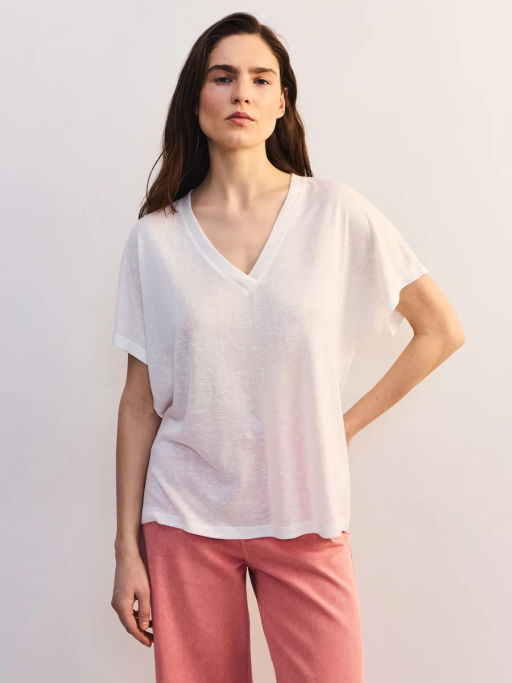 Полупрозрачная футболка прямого кроя ZR2605023423-2 / Zarina