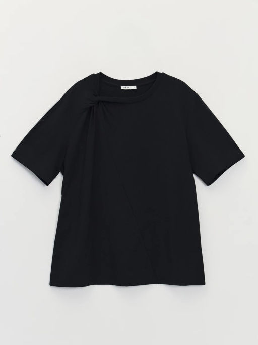 Футболка прямого кроя с узлом ZR2605023420-50 / Zarina