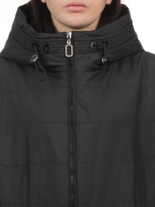 F-804 BLACK Куртка демисезонная женская (100 гр. холлофайбер) - Fashion фото 4