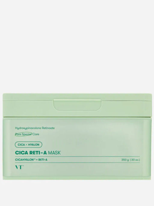 VT Cosmetics Cica Reti-A Mask 350g, 30ea - Набор масок для сужения пор с ретинолом 30шт
