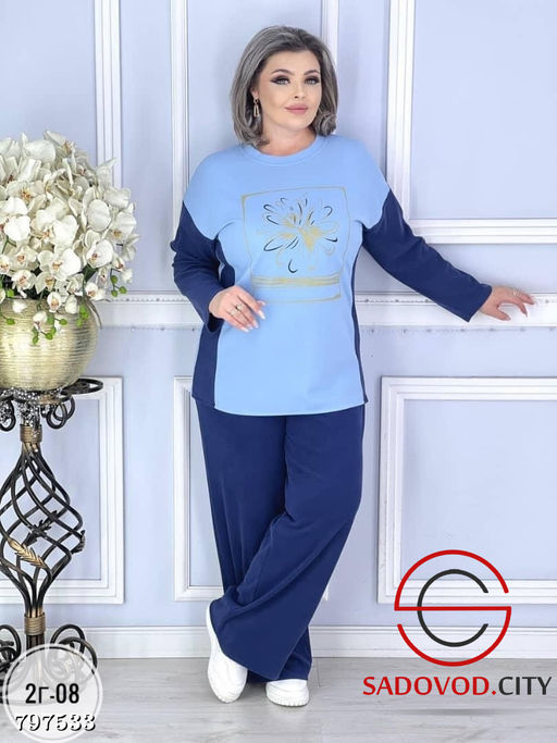 костюм двойка кофта и брюки - Bruno фото 2