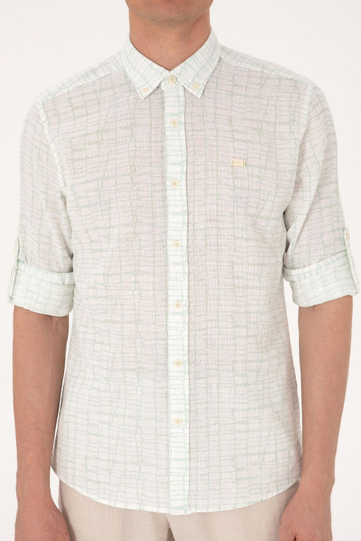 Erkek Su Ye_ili Uzun Kollu G_mlek Sepette S_rpriz _ndirim - U.s. polo assn фото 6