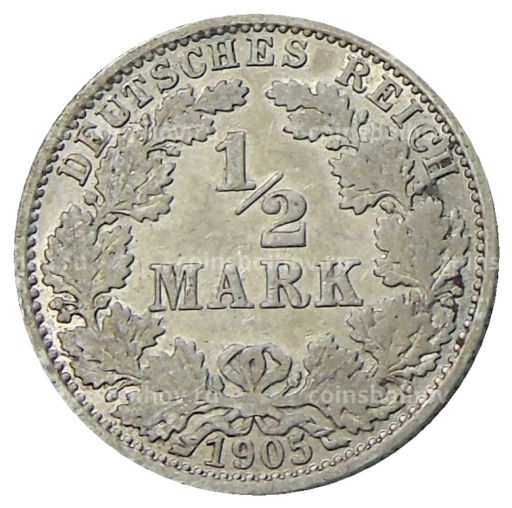 1/2 марки 1905 года A Германия