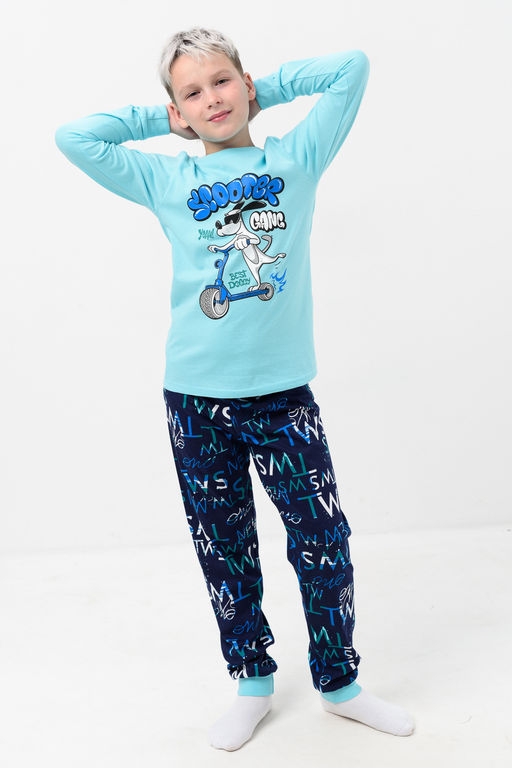 Пижама Улет длинный рукав с брюками подростковая