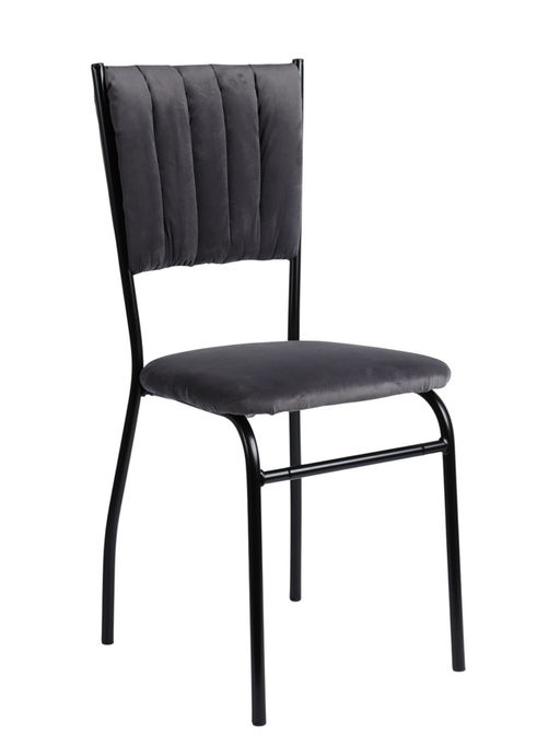 Стул разборный "Камелот" черный/графит