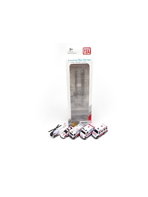 Набор машин 5шт. "Скорая помощь" (2176259) в коробке