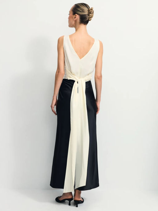 Блуза из вискозы с завязками / Zarina