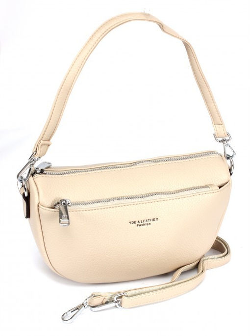 Сумка женская искусственная кожа YDR-2772, 1отд, плечевой ремень, бежевый SALE 264101 - Adelia фото 5