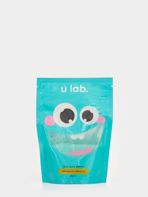 Соль для ванны «Монстрики», 200 г, аромат сахарная зефирка, ULAB