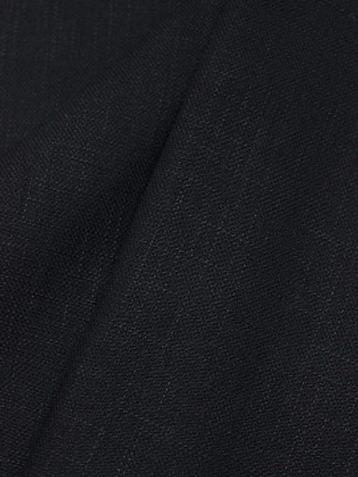 Конопля с хлопком-диагональ цв.Черный, СОРТ2, ш.1.4м, конопля-80%, хлопок-20%, 246гр/м.кв