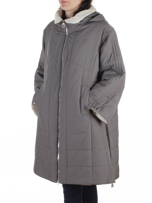 8862 GRAY Куртка демисезонная женская