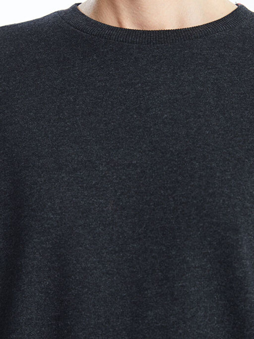 Bisiklet Yaka Oversize Kad?n Sweatshirt