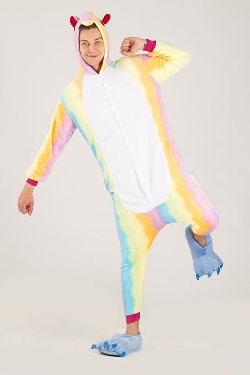 Пижама кигуруми Радужный Единорог