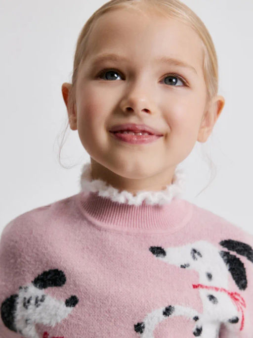 ACOOLA / Свитер детский для девочек Natty розовый  фото 3