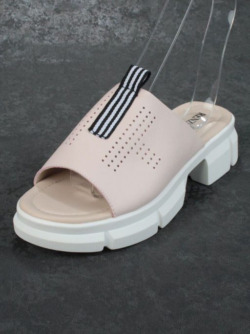 08-PED123-2 PINK Босоножки женские (натуральная кожа)